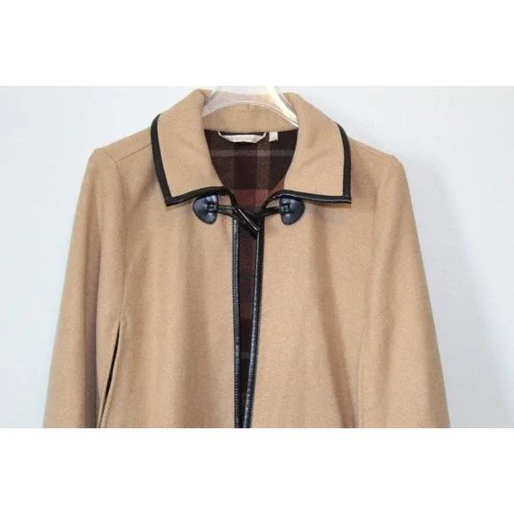 Soft Surroundings Newstead Abby Cape Jacket Tan Poncho Womens Size Medium H14415 - Picture 3 of 16